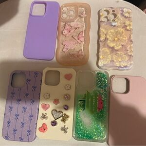 I-phone 16 pro max cases (set of 7 cases)